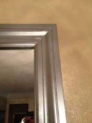 Pewter Mirror Window Frame