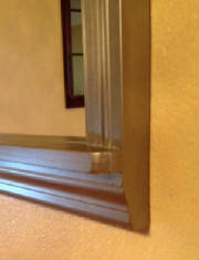 Pewter Mirror Window Frame