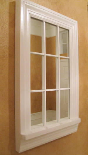 9 Lite Petite Mirror Window
