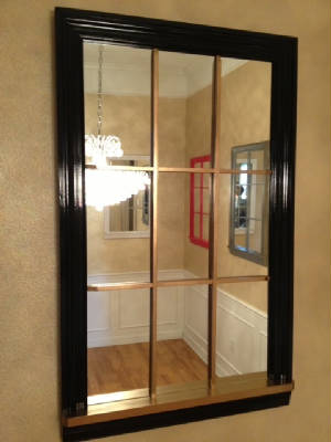 Grand Piano 9 Lite Mirror Window