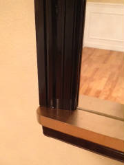 Grand Piano 9 Lite Mirror Window Frame