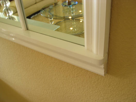 Mirror Window Close Up
